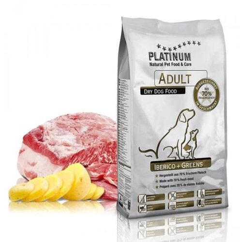 Platinum adult hrana za pse, ukus mangulice i povrća, 1.5kg Slike