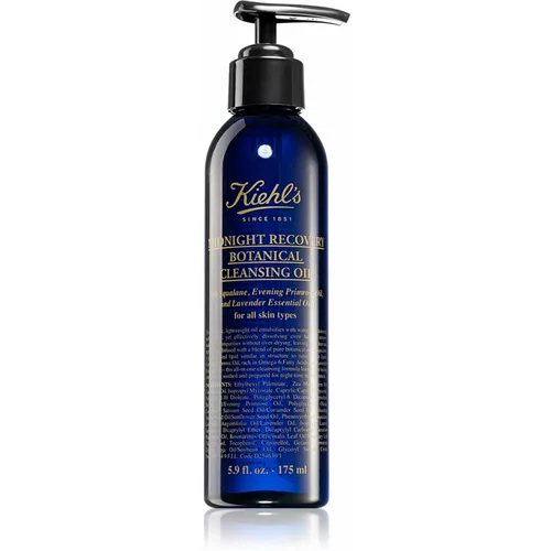 Kiehl's Midnight Recovery Botanical Cleansing Oil ulje za skidanje šminke za sve tipove kože, uključujući osjetljivu 175 ml