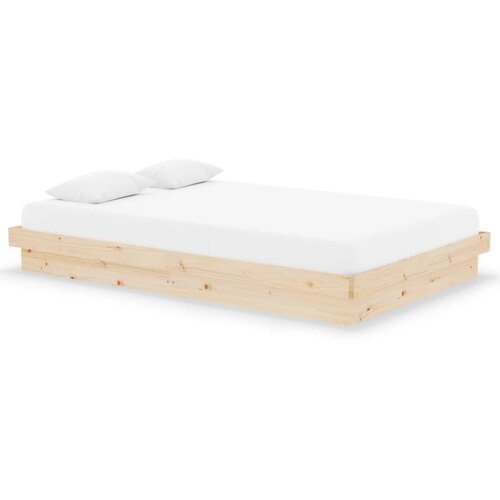 Maison Chic Posteljni Okvir - Dvoposteljna postelja iz trdnega lesa 120x190 cm, (22081569) Cene
