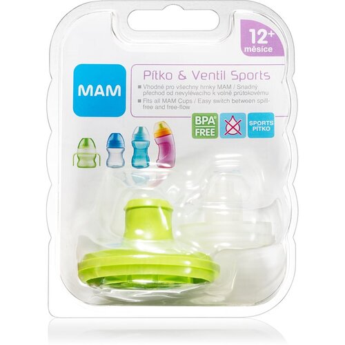 Mam Baby Bottles Spout & Valve Sports set za djecu 12m+ 1 kom Cijene