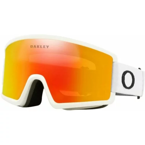 Oakley Target Line L 71200700 Matte White/Fire Iridium Skijaške naočale