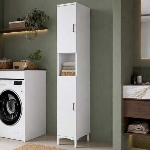 Hanah home ormarić za kupatilo KC113, 30 cm, beli Slike