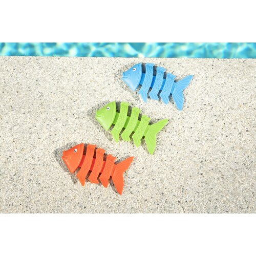  Igrača za potapljanje Bestway Fishes 3 Kosi Slike