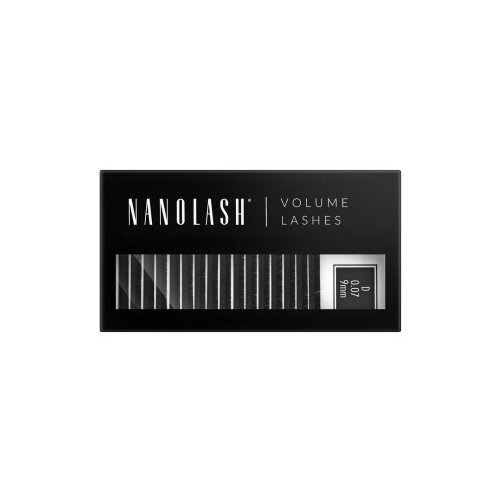 Nanolash Volume Lashes 0.07 D umjetne trepavice 9 mm Slike