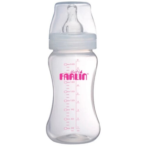 Farlin pp plastična flašica za bebe, 270ml Slike