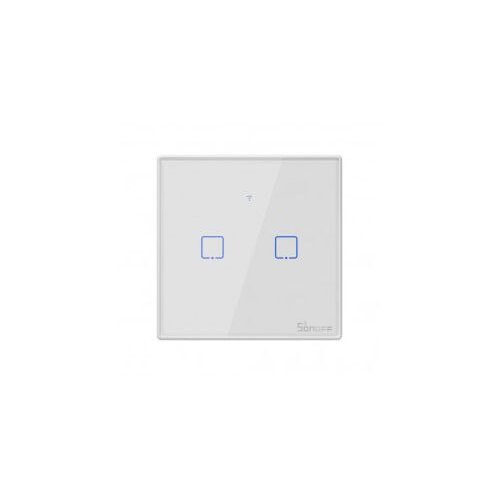 SONOFF pametno stensko stikalo wi-fi + RF433 dvojno T2EU2C-TX Cene