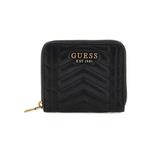 Guess LOVIDESLG SMALL ZIP AROUN Crna