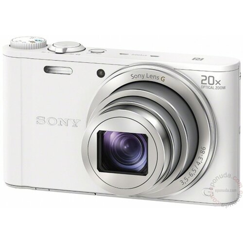 Sony DSC-WX350 white digitalni fotoaparat Slike