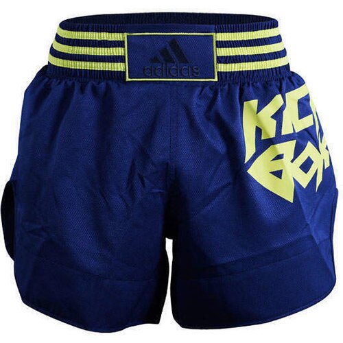 PrideShop Hlače za kickboks Adidas - ProKick - Modra/rumena , Large Cene