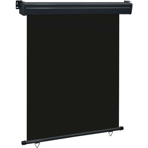 Balkonska bočna tenda 140 x 250 cm crna Cijene