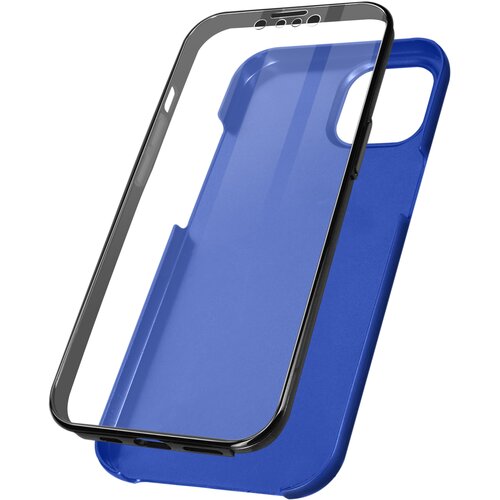 AVIZAR Togo, mehko kovinsko zašcitno ohišje iPhone 13 Pro Integral Front Back - modro, (20717355) Cene