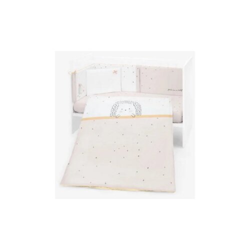 Kikka Boo KikkaBoo Posteljina sa ogradicom 6 pcs 60/120 Hedge Hugs (KKB60134) Cene