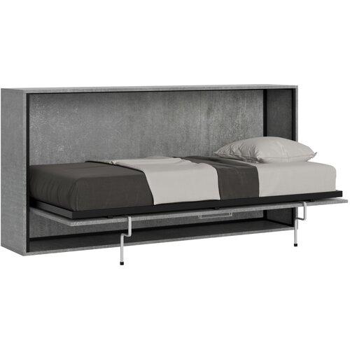 Ityhome 97.4 x 199.9 posteljni okvirji siva, (20845810) Slike