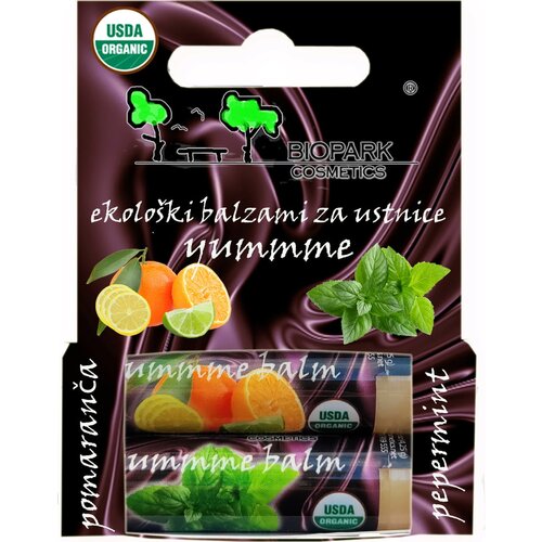 Biopark Cosmetics Yumme Set - Orange & Peppermint Cene