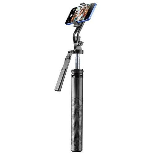Cellular Line Selfie Stick Max Quadripod, Bluetooth, Crni Slike