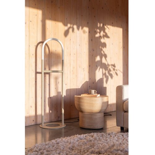 Zuiver Bež LED zatemnitvena stoječa svetilka (vi&amp;scaron;ina 135 cm) Arch &amp;ndash; Slike