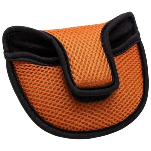 INF Mesh Semicircle Golf Putter Head Cover - Breathable Nylon Mesh Putter Protector Orange, (5000249469) Cene