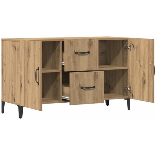  Komoda boja hrasta artisan 100 x 36 x 60 cm konstruiranog drva Slike