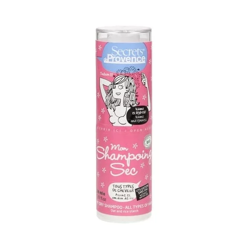 Secrets de Provence Suhi šampona - Steklenica s črpalko