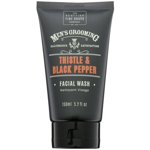 Scottish Fine Soaps Men&amp;rsquo;s Grooming Thistle &amp;amp; Black Pepper gel za pranje lica 150 ml Slike