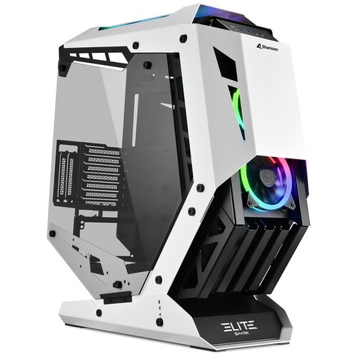 Sharkoon Kućište gaming, ELITE SHARK ELITE SHARK CA700, ATX, 5x120mm ventilatori RGB Cijene