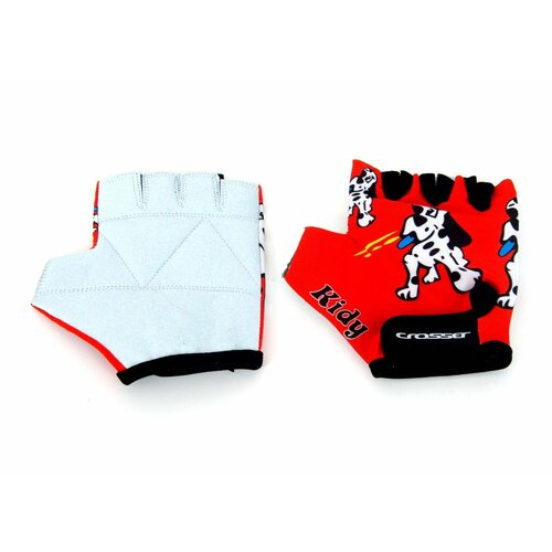 Tour de France tourdefrance rukavice dečije crosser cg-dog-kids short finger red 4XS Slike