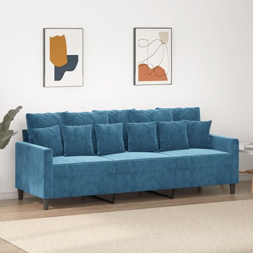vidaXL trosed moder 180 cm žamet Cene