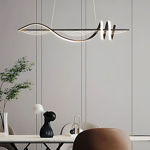 Toolight LED viseća lampa LHJ041-CP 100 cm crna Slike