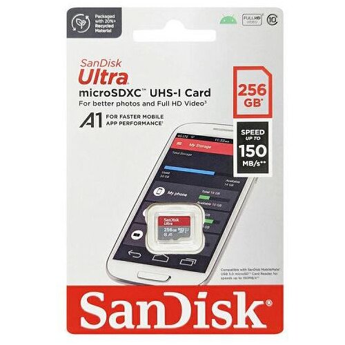 San Disk MicroSDXC 256GB memorijska kartica UHS-I 150MB/s A1 Cijene