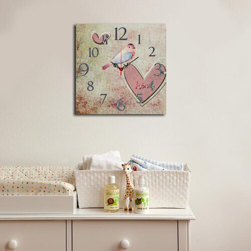 Wallity zidni sat Msk-06, 40x40 cm Slike