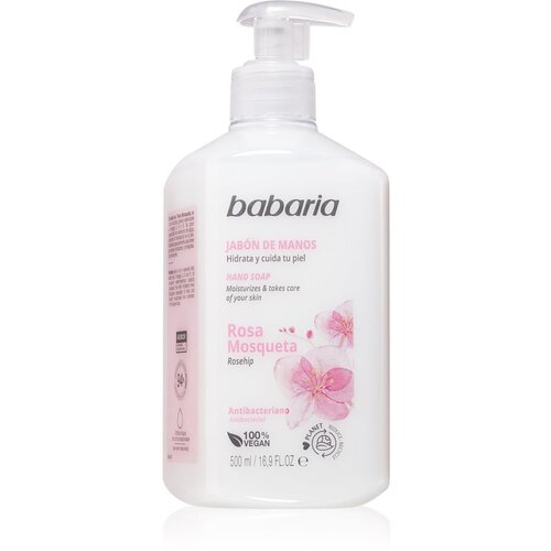 Babaria Rosa Mosqueta tekoče milo za roke 500 ml Slike