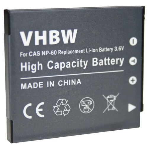 VHBW baterija NP-60 za casio exilim EX-FS10 / EX-S12 / EX-Z90, 550 mah kompatibilnost s originalnom baterijom Cijene