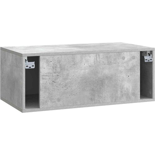  ormar za zid 78,5 x 41 x 30 cm Betonska siva Slike