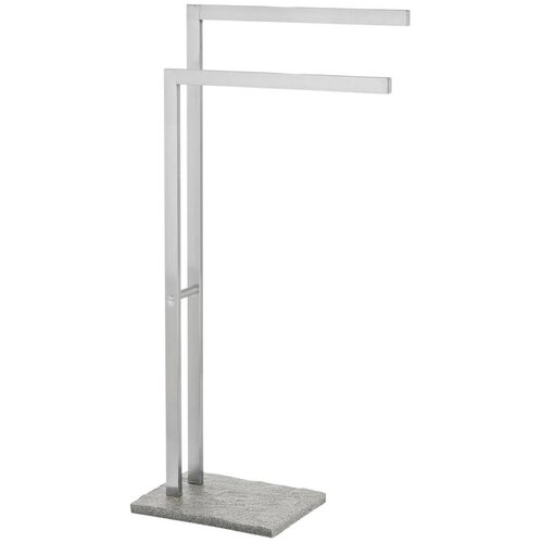 Wenko 20603100 - stalak za pe&scaron;kire granit 43,5x86,5 cm, nerđajući čelik/satin/siva Cene