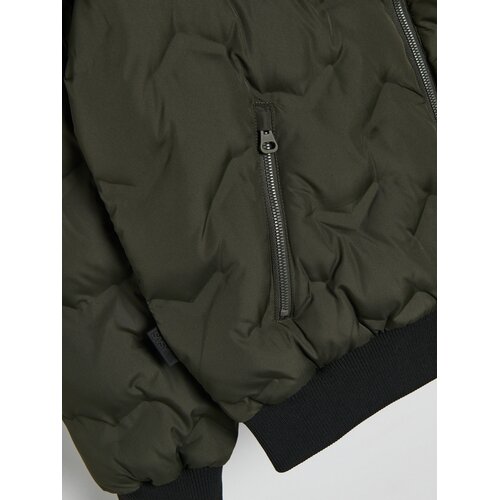 Sinsay Puffer bomber jakna s džepovima na patentni zatvarač Slike