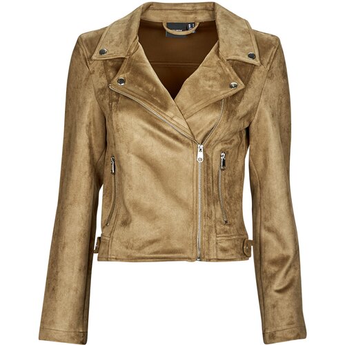 Vero Moda VMJOSE SHORT FAUX SUEDE JACKET BOOS Smeđa Slike