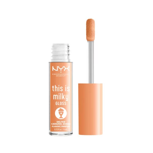 NYX Professional Makeup glos za ustnice - This Is Milky Gloss - Salted Caramel Shake (TIMG18)