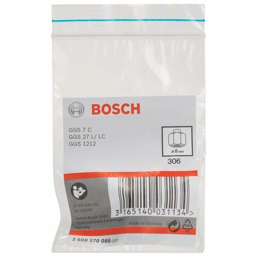 Bosch Stezna čaura sa steznom navrtkom 2608570086, 8 mm Slike