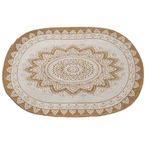 VidaXL Tepih Smeđa 122 x 183 cm Juta Slike