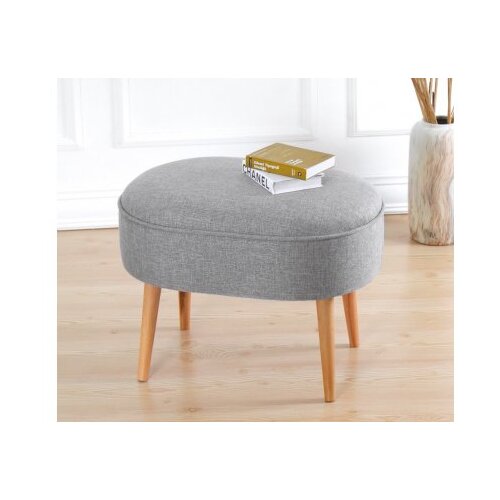 Atelier Del Sofa Timoon - Grey Grey Pouffe Slike