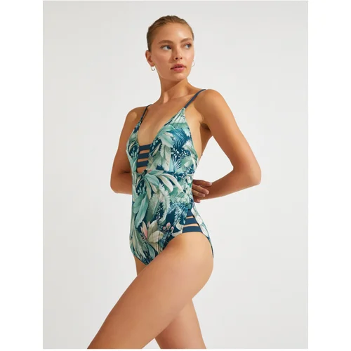 Koton Patterned Swimsuit