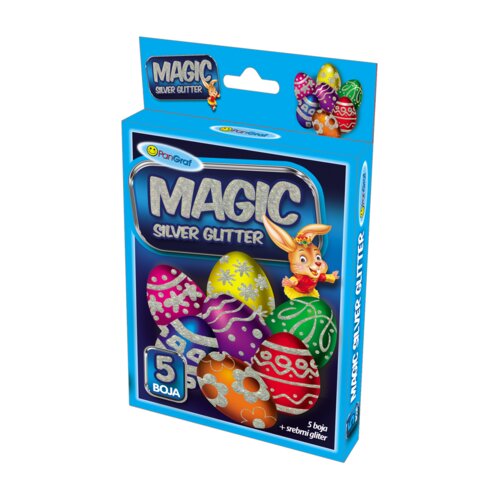 PanGraf Magic Glitter Srebrni + 5 boja Cene