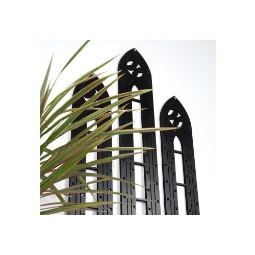 Wallity zidna dekoracija CRY022, 66 x 11 cm, crna Slike