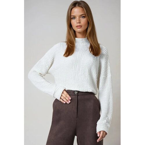 Trend Alacati Stili ženska bluza dugih rukava Alc-X13124, bela Cene
