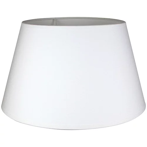 Home Sjenilo za svjetiljku (Ø x V: 30 x 17 cm, čisto bijele boje, Tkanina, Okruglo)