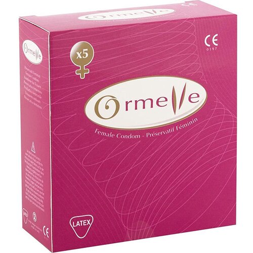 SvetUžitka Ženski kondomi Ormelle, 5 kos Cene