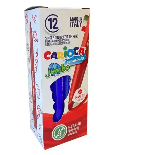 Carioca Flomaster modre barve Jumbo - Cene
