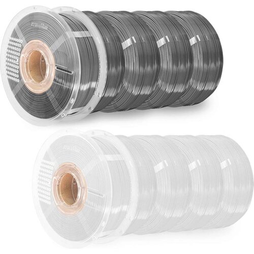 AzureFilm PETG SUPER PACK White/Grey - 1,75 mm Slike