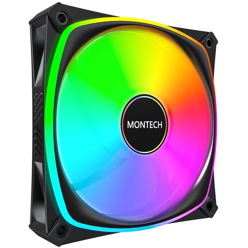 MONTECH AX120 PRO Computer case Fan 12 cm Black 3 pc(s) Slike