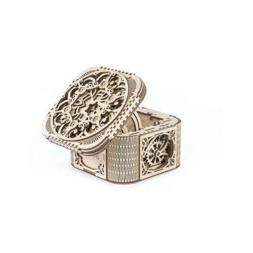 UGEARS 3d eko drvene slagalica puzzle - KUTIJA ZA NAKIT ( 1001) Slike